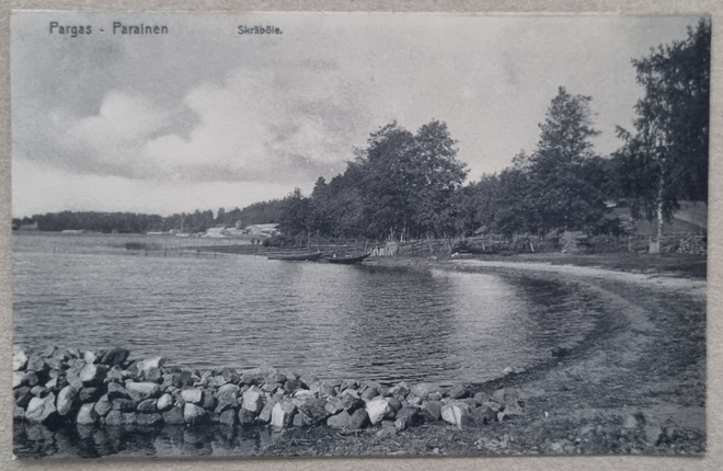 Parainen Skräböle postikortti+negatiivi