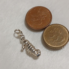 Hopeinen riipus, Merihevonen Hela 925 fish Charm - pikkukuva 4