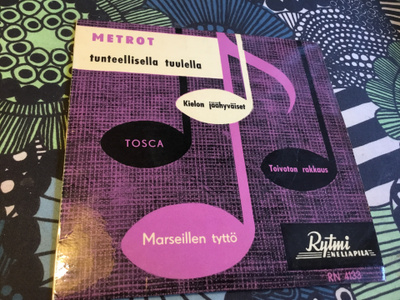 Metrot tunteellisella tuulella 2 EP Vanha Rytmi Ps painaumia