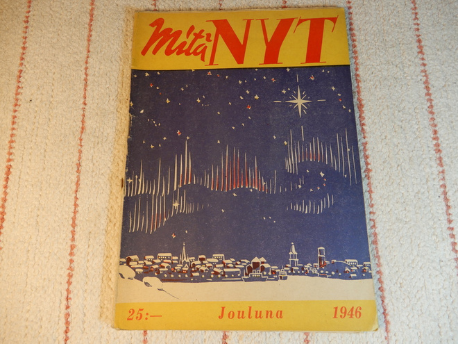 MITÄ NYT  -LEHTI   JOULUNA 1946