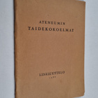Ateneumin taidekokoelmat : lisäluettelo 1938 - pikkukuva 1