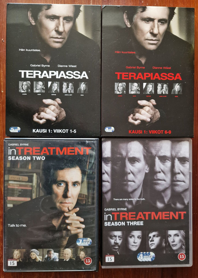 TERAPIASSA - In treatment Kaudet 1-3 Dvd boxit [KOKO SARJA]