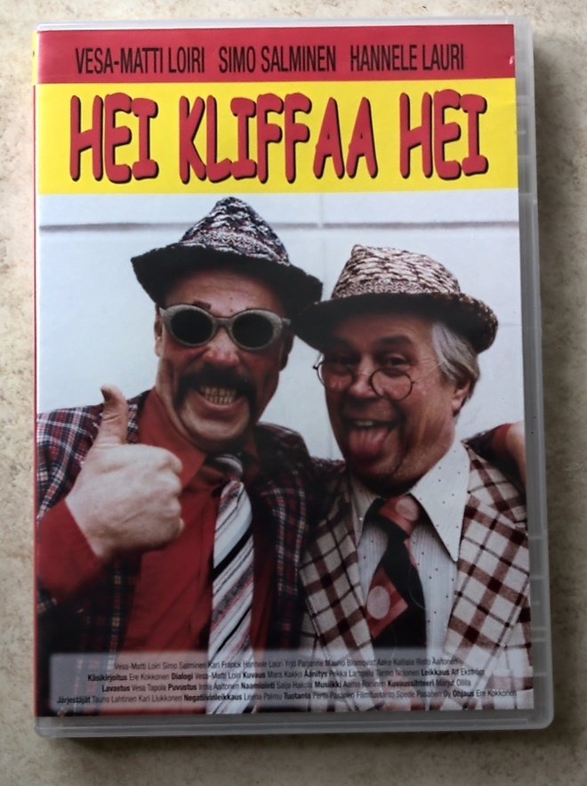 Hei kliffaa hei, DVD. Vesa-Matti Loiri