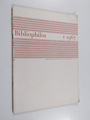Bibliophilos 1/1967