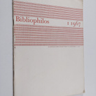 Bibliophilos 1/1967 - pikkukuva 1