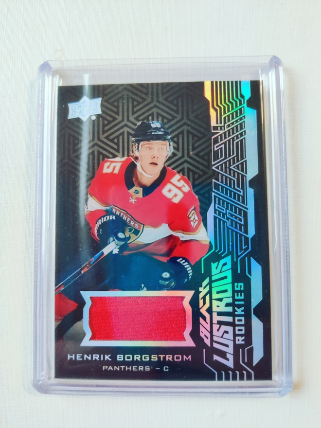 Henrik Borgström - 18-19 UD Black Lustrous Rookies Jersey
