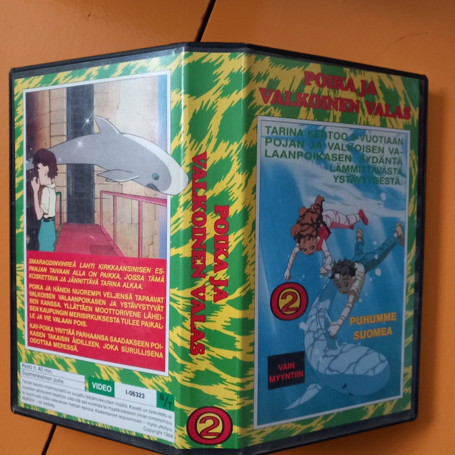Poika ja valkoinen valas [VHS]