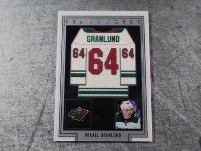 Mikael Granlund 2018-19 SP Game Used Frameworks