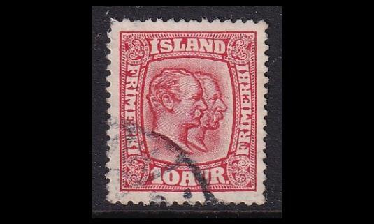 Islanti 81 o Kaksi kuningasta 10 A (1915)