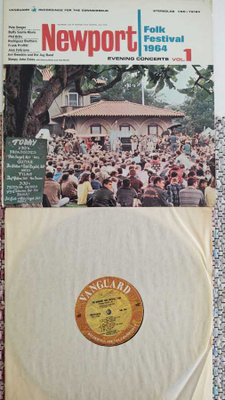 The Newport Folk Festival 1964 Evening CONCERT VOL. 1 LP