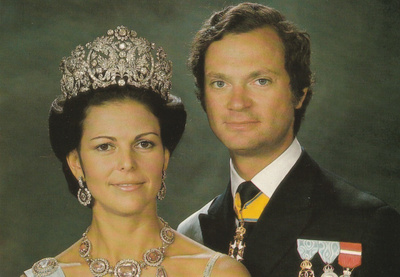 RUOTSIN KUNINGAS KAARLE KUSTAA JA SILVIA