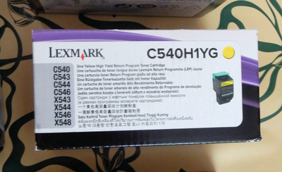 Lexmark C540H1YG laservärikasetti- Keltainen!!