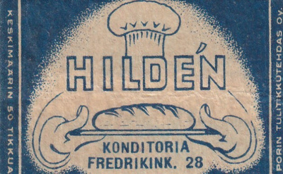 Hilden, Konditoria, Fredrikink. 28   .s46