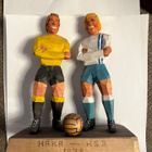 Puusta veistetty jalkapallo palkinto Haka-Hsb 1978 - pikkukuva 1