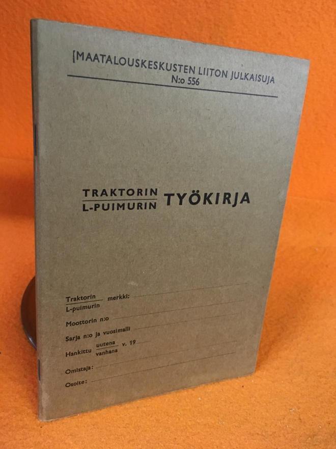 Traktorin työkirja