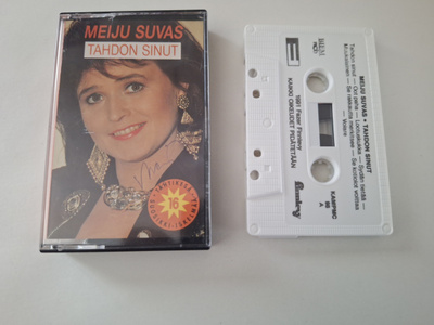 MEIJU SUVAS - TAHDON SINUT c-kasetti ( Singeeraus )