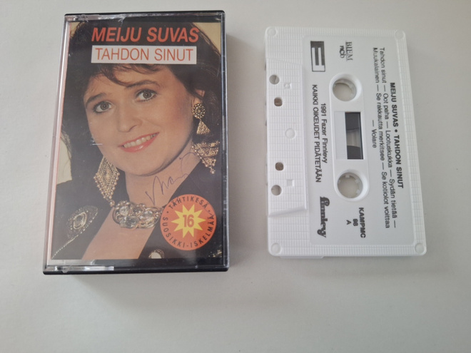 MEIJU SUVAS - TAHDON SINUT c-kasetti ( Singeeraus )