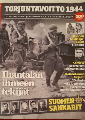 TORJUNTAVOITTO 1944 IHANTALAN IHMEEN TEKIJÄT