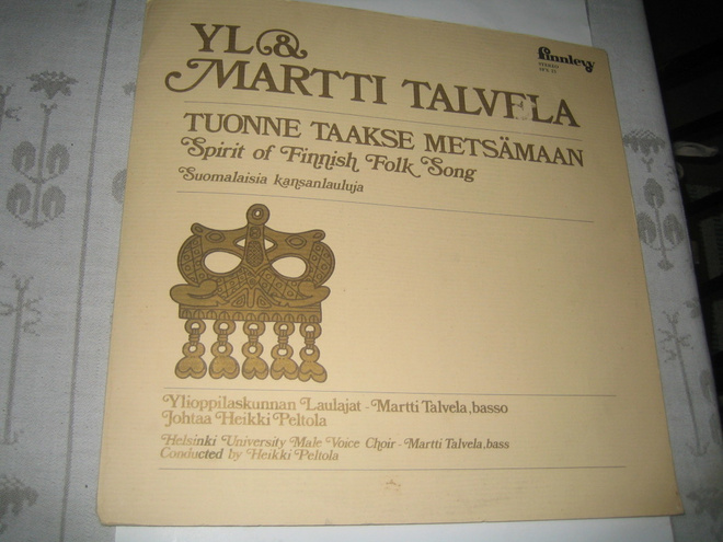 Martti Talvela&YL - Tuonne taakse metsämaan (LP)