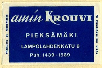 amin KROUVI, PIEKSÄMÄKI