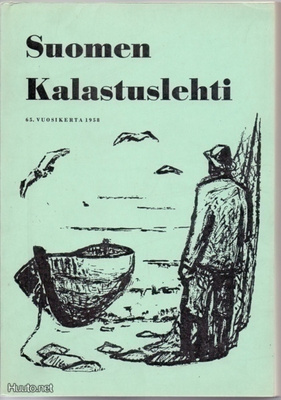 Suomen kalastuslehti 1958 65.vuosikerta nid.kirja 192 sivua