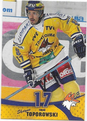 2004-05 CardSet #118 Shayne Toporowski Lukko