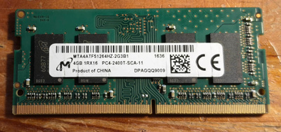 4GB DDR4 sodimm