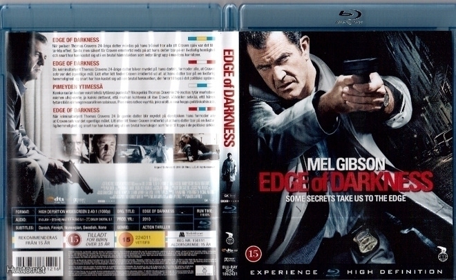 EDGE OF DARKNESS (BLU-RAY) MEL GIBSON
