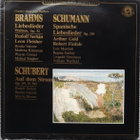 Brahms, Schumann & Schubert - liedejä ja kamarimusiikkia LP - pikkukuva 1