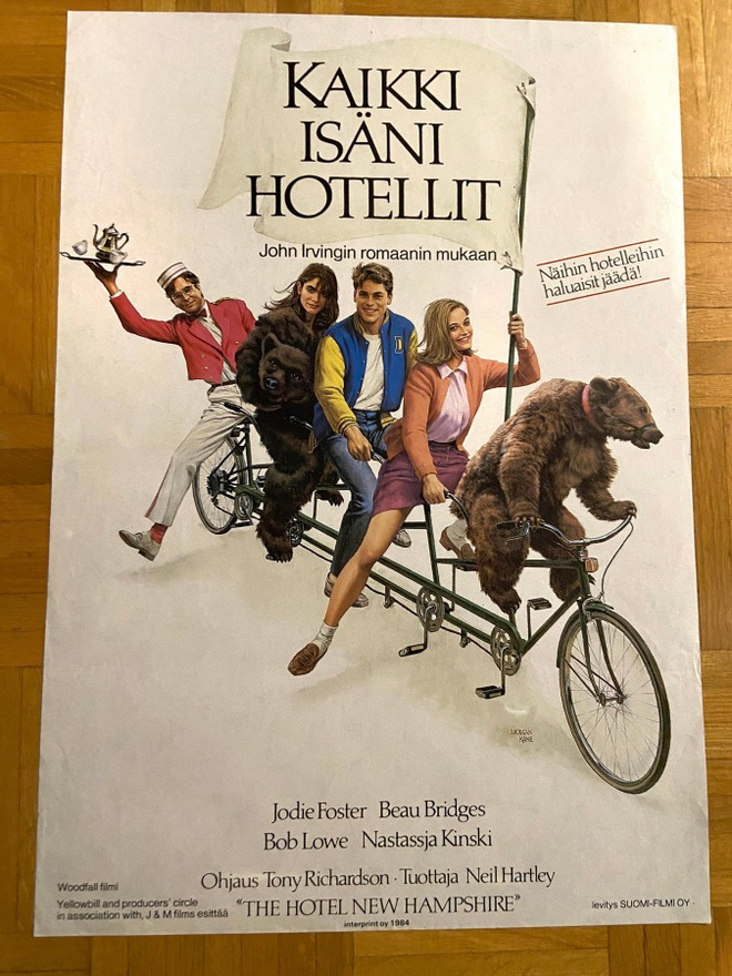 Vanha elokuvajuliste: Kaikki isäni hotellit