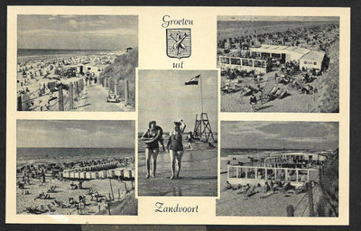 Hollanti - Zandvoort rantaelämää