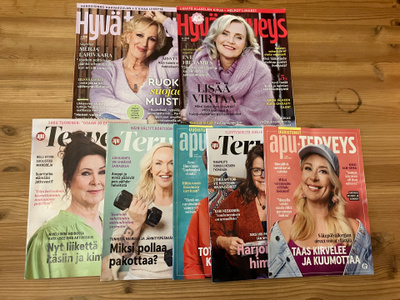 Lehtipaketti Terveyslehdet + Hyvä Terveys