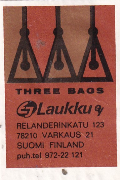 Varkaus, Three Bags  EJ Laukku Oy   3/9