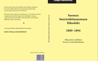 Suomen Suuriruhtinaanmaan Rikoslaki *ei PK*