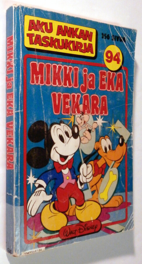 Aku Ankan taskukirja 94 - Mikki ja Eka Vekara 1.p. 1987