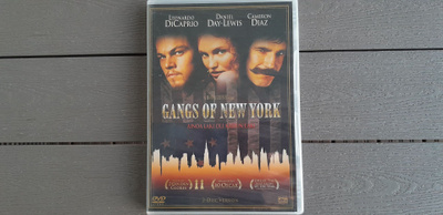 DVD: Gangs Of New York, 2xDVD (Leonardo DiCaprio 2002) UUSI
