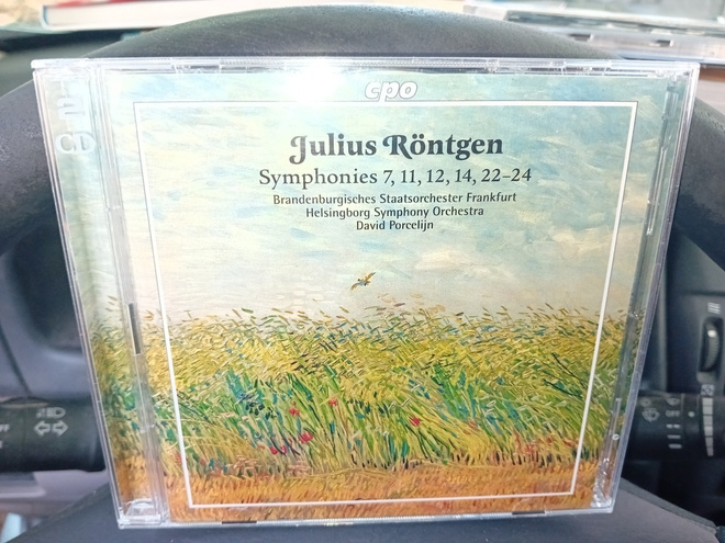 2CD Julius Röntgen : Symphonies 7, 11, 12, 14, 22-24 ( SIS P