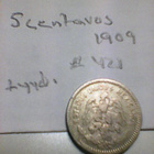 Meksikko 5 centacos 1909, km#421 - pikkukuva 2