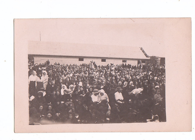 VANHA Postikortti Ylivieska 1919
