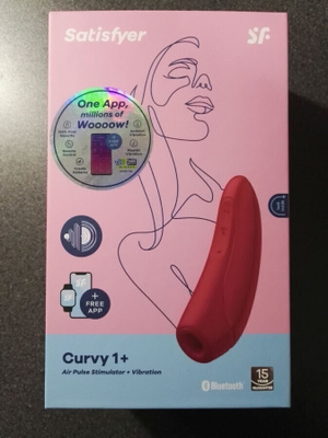Satisfyer - Curvy 1+ - Air Pulse Stimulator + Vibration