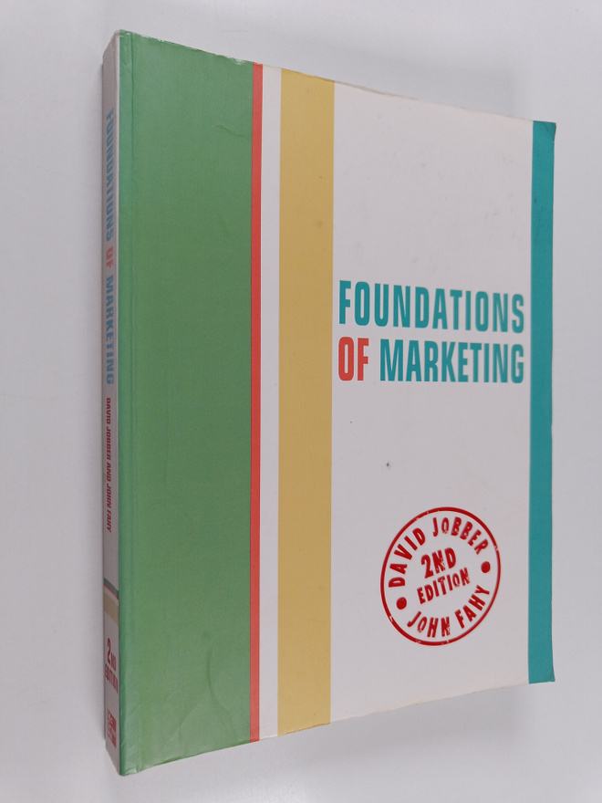 David Jobber : Foundations of marketing