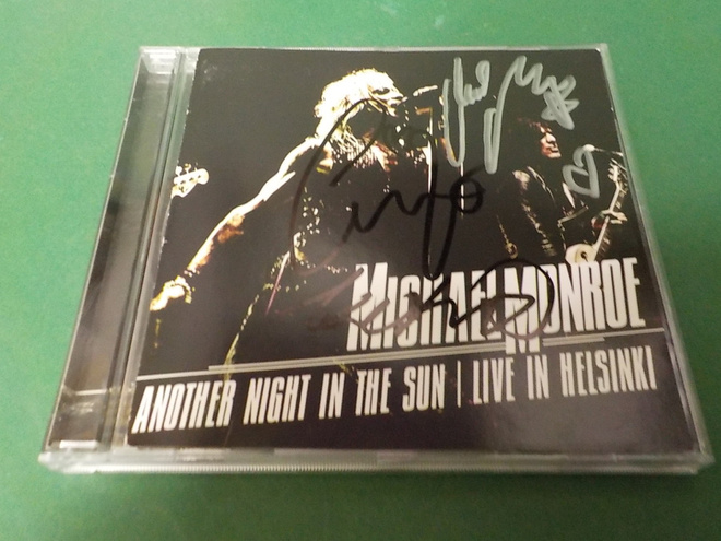 MICHAEL MONROE - ANOTHER NIGHT IN.. CD KOLMELLA NIMMARILLA