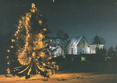 KIRKKOKORTTI - KIRKKONUMMEN HARMAAKIVIKIRKKO - 1