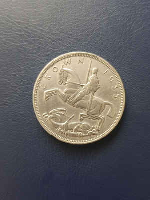 Iso-Britannian kruunu 1935
