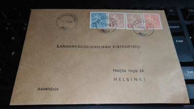 Pankakoski M-54/M-63 sekapostite 1965 26/8
