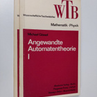 Michael Gössel : Angewandte Automatentheorie 1-2 : Grundb... - pikkukuva 1