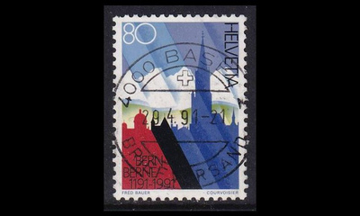 Sveitsi 1443 o Bern 800v loisto (1991)
