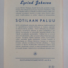 Eyvind Johnson : Sotilaan paluu - pikkukuva 2