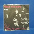THE SWEET - FUNNY FUNNY EX/EX GER 7" - pikkukuva 2