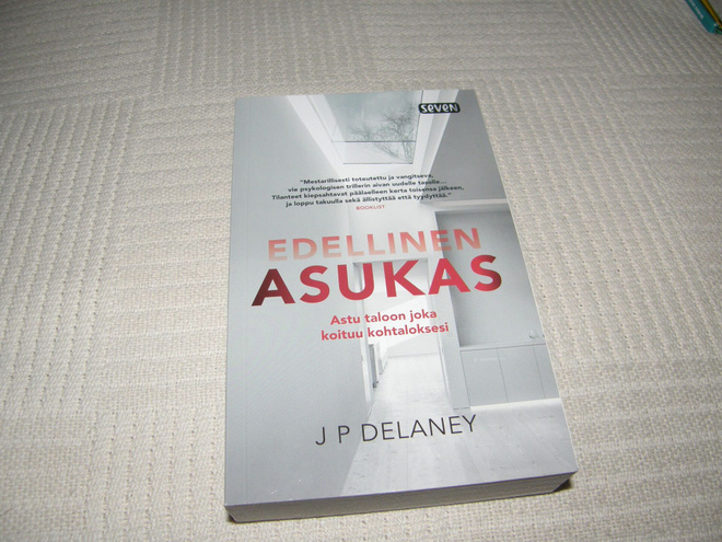 J P Delaney Edellinen asukas  -pok